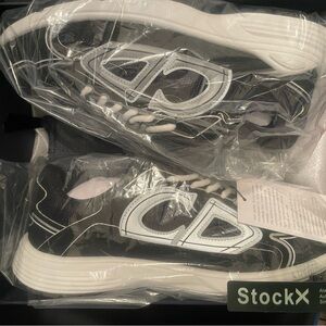 Kids Black and White Sneakers